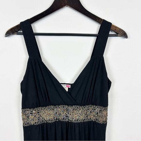 Y2K Body Central Little Black Dress Size Large - Picture 2 of 5